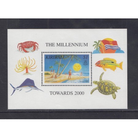 Kiribati 1998 - Millennium, colita neuzata Kiribati 1998 - Millennium, colita neuzata