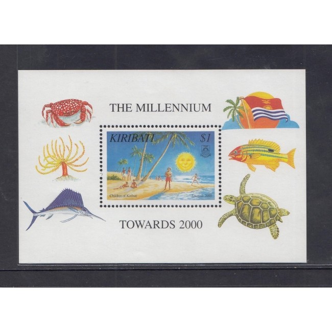 Kiribati 1998 - Millennium, colita neuzata