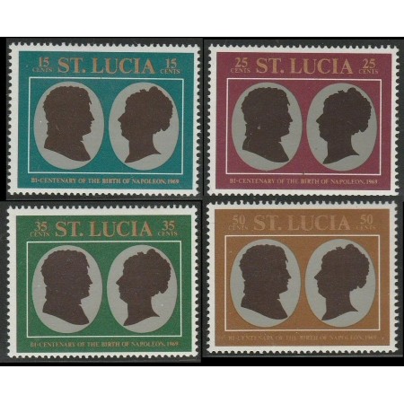 Saint Lucia 1969 - Napoleon, personalități, serie neuzata Saint Lucia 1969 - Napoleon, personalități, serie neuzata
