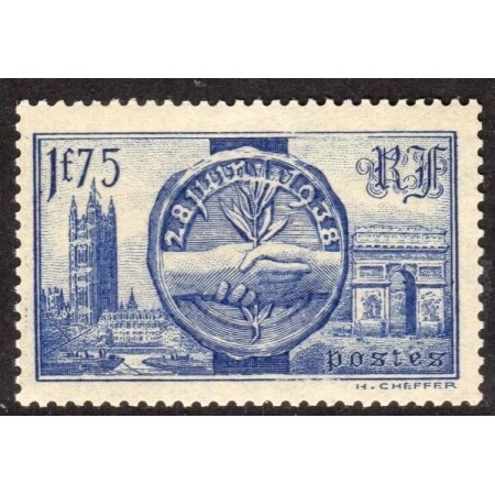 Franta 1938 - Vizita Regelui George VI, neuzat Franta 1938 - Vizita Regelui George VI, neuzat
