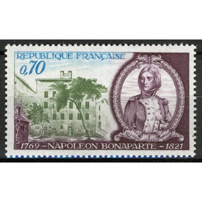 Franta 1969 - Napoleon, personalități, neuzat