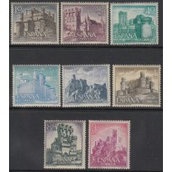 Spania 1966 - Castele, serie neuzata