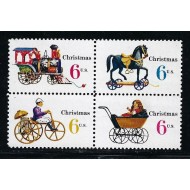 SUA 1970 - Crăciun, serie neuzata