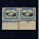 SUA 1901 - Congresul Panamerican din Buffalo, pod peste Cascada Niagara, pereche nestampilata