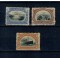 SUA 1901 - Expo Panamerican, transport, pod, vapoare, serie incompleta nestampilata, cota mare