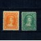 New Brunswick 1860 - Mi.No.5-6 nestampilate