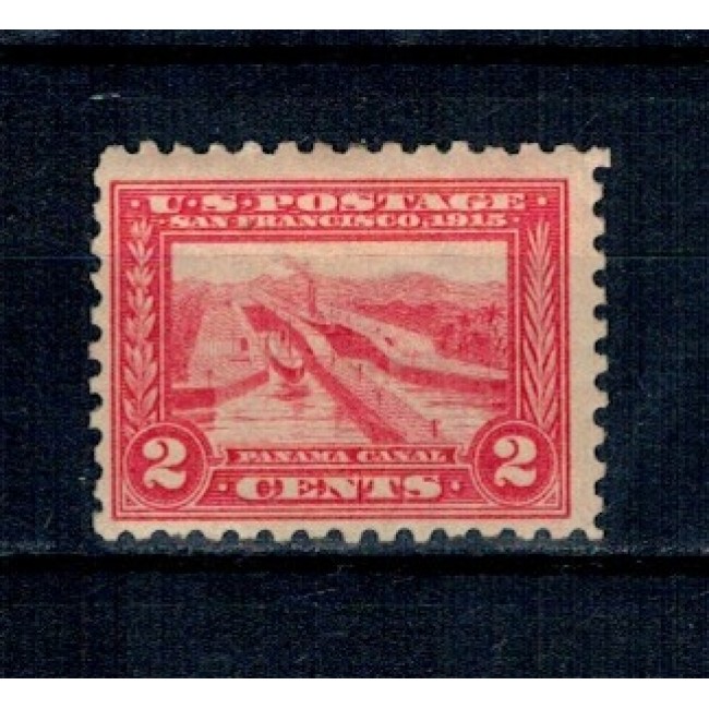 SUA 1915 - Expo Panama-Pacific, 2c dantelat 10, nestampilat cu sarniera