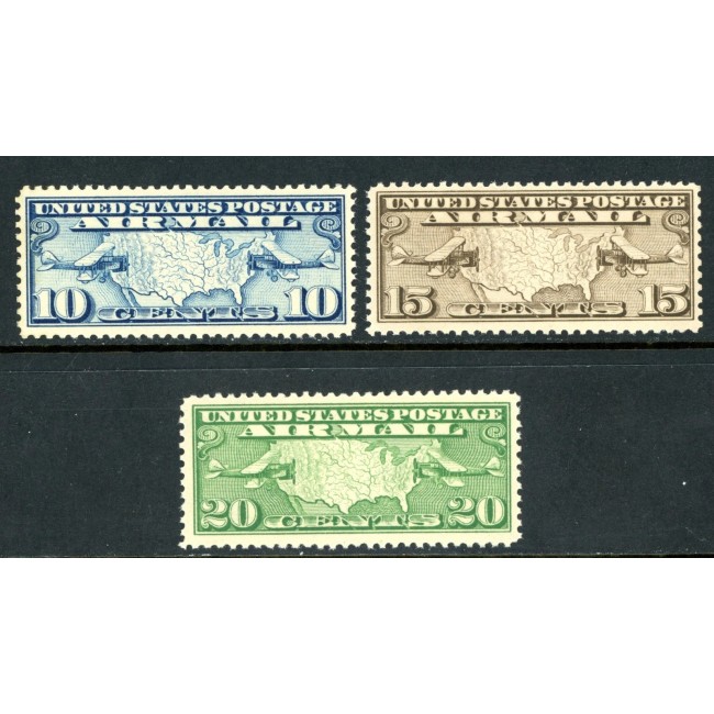 SUA 1926 - Posta Aeriana, serie neuzata