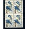 SUA 1963 - James Audubon, păsări, bloc de 4 neuzat