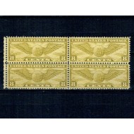 SUA 1932 - Posta Aeriana, 8c, bloc de 4 neuzat