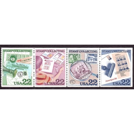 SUA 1986 - Timbru pe timbru, serie neuzata SUA 1986 - Timbru pe timbru, serie neuzata