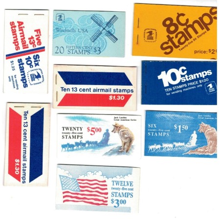 SUA - Lot 9 carnete filatelice neuzate SUA - Lot 9 carnete filatelice neuzate