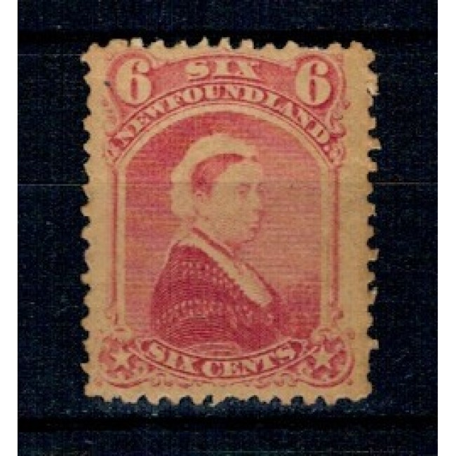 Newfoundland 1870 - Regina Victoria, 6c, nestampilat