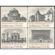 SUA 1981 - Arhitectura, clădiri, serie neuzata