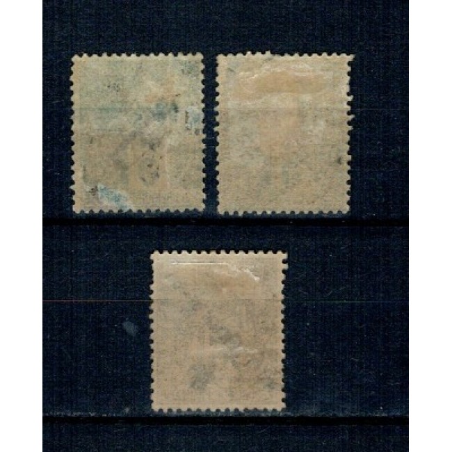 St. Pierre et Miquelon 1892 - Mi.No.40,42,45 neștampilate, cal.II