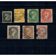 Canada 1870/1894 - Uzuale Regina Victoria, serie stampilata