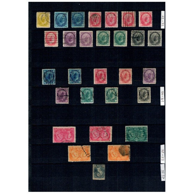 Canada 1877-1990 - Colecție timbre stampilate in clasor