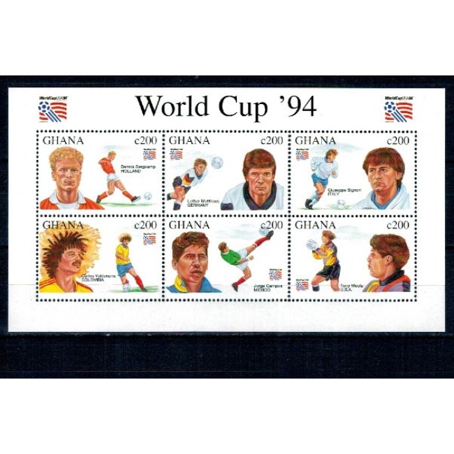 Ghana 1994 - Campionatul Mondial de Fotbal, bloc neuzat