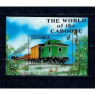 Gambia 1991 - Trenuri, cai ferate, colita neuzata