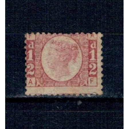 Marea Britanie 1870 - Uzual, Regina Victoria, 1/2p nestampilat Marea Britanie 1870 - Uzual, Regina Victoria, 1/2p nestampilat