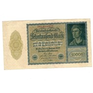 Germania 1922 - 10.000 Mark, circulata