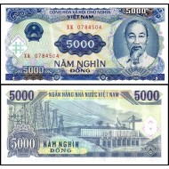 Vietnam 1991 - 5000 dong UNC