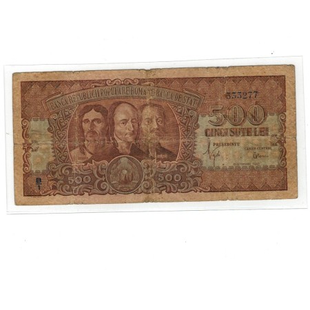 Romania 1949 - 500 lei, uzat