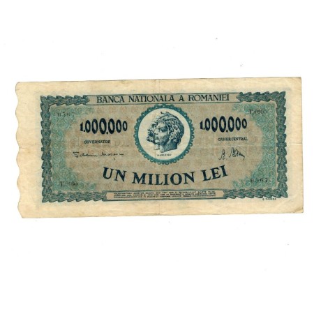 Romania 1947 - 1.000.000 lei, circulata
