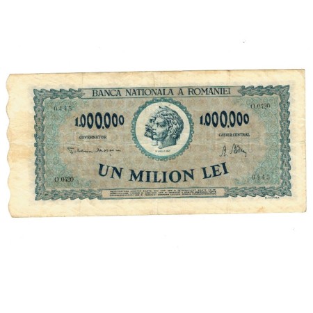 Romania 1947 - 1.000.000 lei, circulata