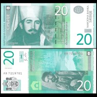 Serbia 2011 - 20 dinara UNC