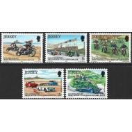 Jersey 1980 - Mașini de epoca, motociclete, serie neuzata
