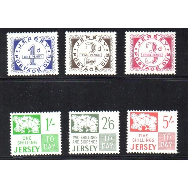 Jersey 1969 - Postage Due, serie neuzata