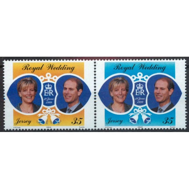 Jersey 1999 - Royal Wedding, personalități, serie neuzata Jersey 1999 - Royal Wedding, personalități, serie neuzata