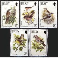 Jersey 1993 - Păsări migratoare, fauna, serie neuzata