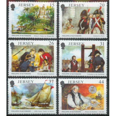 Jersey 1991 - Philippe D'Auvergne, istorie, navigație, serie neuzata Jersey 1991 - Philippe D'Auvergne, istorie, navigație, serie neuzata