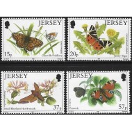 Jersey 1991 - Fluturi, molii serie neuzata