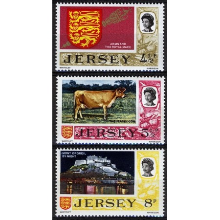 Jersey 1974 - Uzuale, motive locale, serie neuzata Jersey 1974 - Uzuale, motive locale, serie neuzata