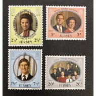 Jersey 1972 - Royal Silver Wedding, personalități, serie neuzata