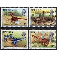 Jersey 1975 - Muzeul Agriculturii, artefacte, unelte, serie neuzata