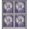 SUA 1954 - Liberty, uzual 3c, bloc de 4 neuzat