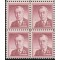 SUA 1956 - W. WIlson, uzual 7c, bloc de 4 neuzat