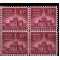 SUA 1956 - Independence Hall, uzual 10c, bloc de 4 neuzat