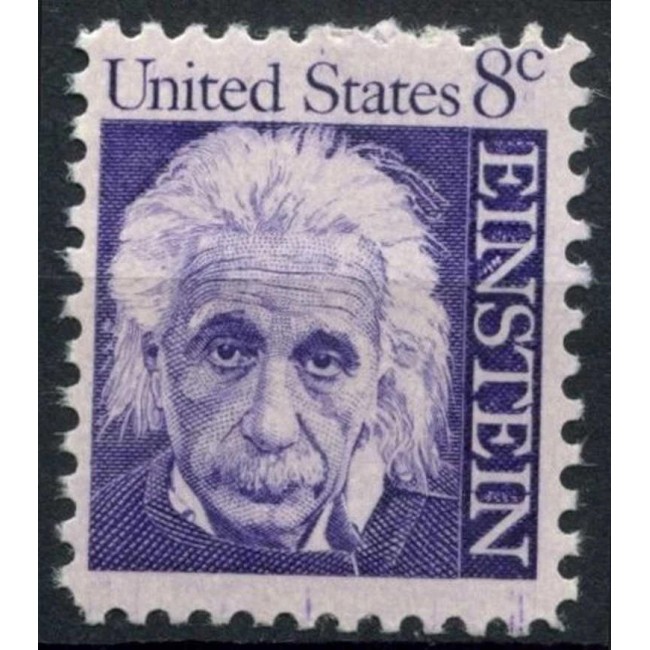SUA 1966 - Uzual 8c, Einstein, personalități, neuzat SUA 1966 - Uzual 8c, Einstein, personalități, neuzat