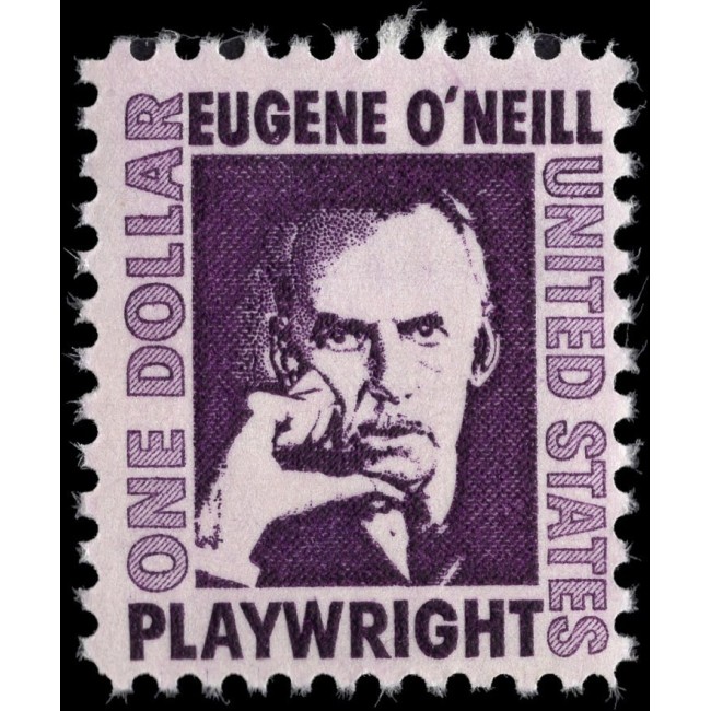 SUA 1967 - Uzual 1$ Eugene O'Neill, personalități, neuzat SUA 1967 - Uzual 1$ Eugene O'Neill, personalități, neuzat