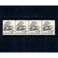 SUA 1988 - Uzual 20c, telecabina, ștraif de 4 neuzat, din roll