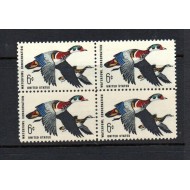 SUA 1968 - Păsări, bloc de 4 neuzat