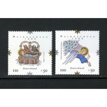 Germania 1999 - Crăciun, serie neuzata Germania 1999 - Crăciun, serie neuzata