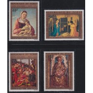 Tchad 1972 - Crăciun, picturi, arta, serie neuzata