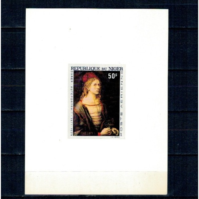 Niger 1967 - Durer, pictura, arta, colita nedantelata DELUXE Niger 1967 - Durer, pictura, arta, colita nedantelata DELUXE