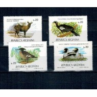 Argentina 1984 - Fauna, animale, păsări, serie neuzata incompleta